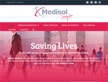 Tablet Screenshot of medisol.nl